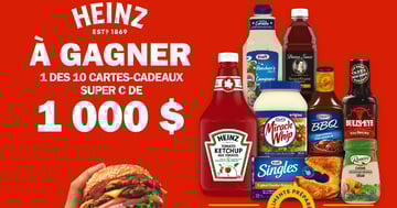 Concours Super C - Gagnez  1 des 10 cartes-cadeaux Super C de 1 000 $ !