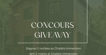 Concours Piscines Mova et Les Chalets immersion - Gagnez un séjour de rêve !