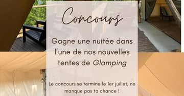 Concours Domaine la forêt enchantée - Gagnez un séjour dans ce petit coin de paradis, au cœur de la nature à Val Racine!