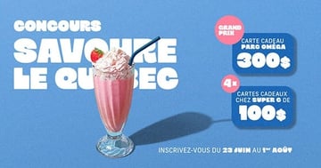 Concours Savoure le Québec avec FraiseBec !