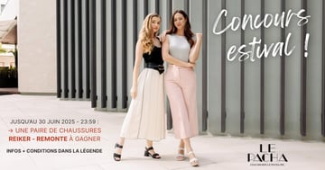 Concours L'Été avec  avec Chaussures Le Pacha !