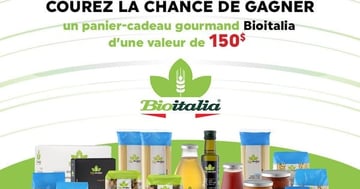 Concours La boite à grains - festin italien!