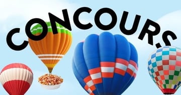 Concours poutine + montgolfières !