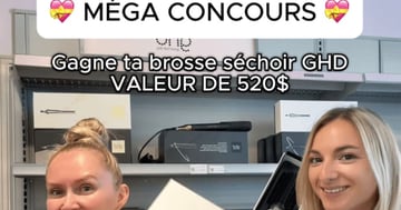 Concours Gagnez l’une des 2 brosses séchoirs GHD Duet Blowdry d'une valeur 520$ chacune!