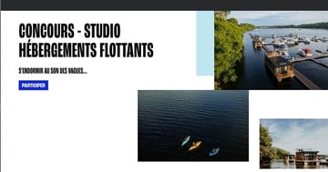 Concours Tourisme Trois-Rivières - Studio Hébergements Flottants !