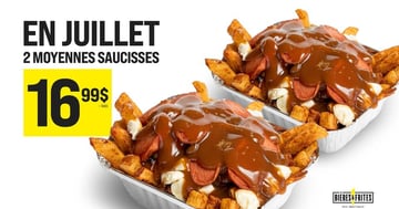 Concours Gagnez une carte cadeau de 250$ chez Bières et Frites!