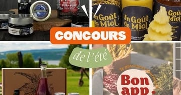 Concours Terroir et Saveurs du Québec - Trois coffrets gourmands remplis de trésors du terroir à gagner.