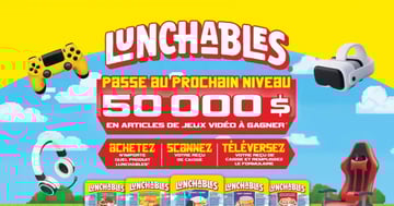 Concours Kraft Heinz « Power Up » de Lunchables 50 000$ en Prix