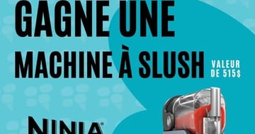 Concours La Lichette - Gagnez une machine à slush Ninja !