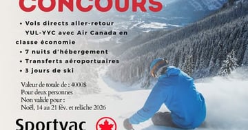 Concours Sportvac Voyages - Gagnez un séjour pour deux à Banff!