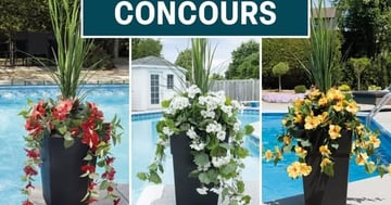Concours AquaMaxx.ca - Gagnez une paire de superbes jardinières de sol de Décors Véronneau !
