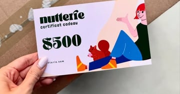 Concours Gagnez 1 carte cadeau de valeur de $500 chez Nutterie !