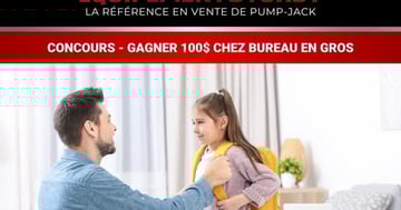 Concours Gagnez une carte cadeau de 100$ chez Bureau en gros