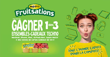 Concours Rentrée Mott’s Fruitsations!