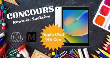 Concours Gagnez un iPad 9e génération, d'une valeur de 300$ !