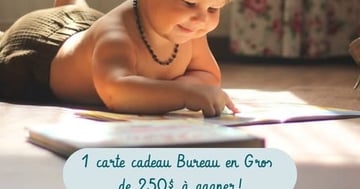 Concours Gagnez une carte cadeau Bureau en gros de 250$ !