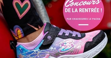 Concours Pacha/Piédestal - Gagnez Une paire de chaussures Skechers enfant !