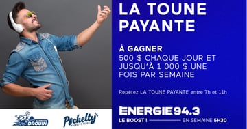 Concours Energie 94,3 - Repérez la TOUNE PAYANTE !
