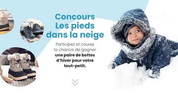 Concours Naître et grandir - Gagnez une paire de bottes d'hiver pour votre tout-petit !