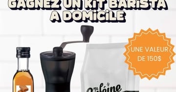 Concours Ma Caféine - Gagnez un kit Barista à domicile !