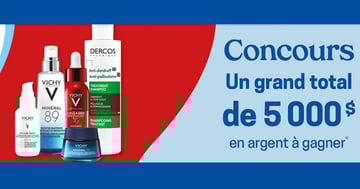 Concours Uniprix - Gagnez l'une des 5 sommes en argent d’une valeur de 1 000$ chacune !