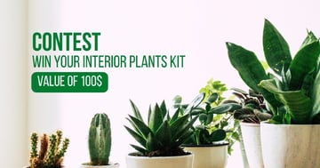 Concours Gagner un ensemble d’une valeur de 100 $ pour prendre soin de tes plantes favorites!