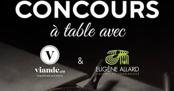 Concours Gagnez avec Viande.ca et Eugène Allard : 300 $ en cartes-cadeaux pour un festin à la maison