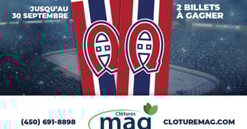 Concours Gagner une paire pour un match des Canadiens de Montréal