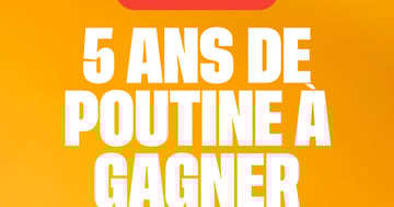Concours Gagner 5 ans de poutine gratuite
