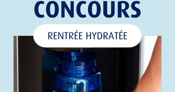 Concours Gagnez un refroidisseur d’eau pour ta salle des profs (ou salle du personnel)
