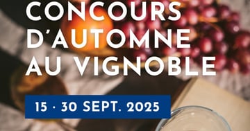 Concours Gagnez une expérience unique :  une visite privée avec dégustation pour 2 personnes