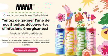 Concours Gagnez l'une de nos 5 boîtes découvertes d’infusions énergisantes!