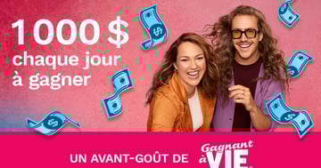 Concours Rythme FM 105,7 - 1000$ chaque jour à gagner grâce à Loto-Québec!