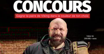 Concours Gagne ta paire de bottes Viking de la gamme Hugo Strong, dans la couleur de ton choix!