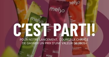 Concours Gagnez une boîte de 20 smoothies Melyo!