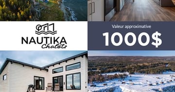 Concours Gagnez un séjour aux Chalets Nautika en Gaspésie!
