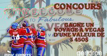 Concours Gagne un voyage à Vegas d’une valeur de 3500$ !