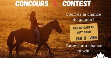 Concours Gagnez une carte-cadeau VISA de 150 $!
