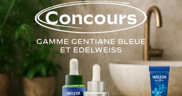 Concours Gagnez l'une des 3 routines complètes de la gamme anti-âge Gentiane bleue et Edelweiss!⁣