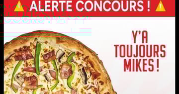 Concours Mikes - Laurier Québec - 1 AN DE PIZZA GRATUITE + CARTE-CADEAU DE 100$!