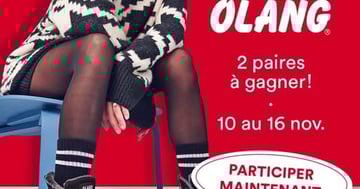 Concours Bopied -  Gagnez 2 paires Olang Canada : une pour vous et une pour votre amie!