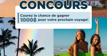 Concours Sports Experts / Atmosphère Laurier - 1000$ en prix pour planifier vos prochaines vacances au soleil !