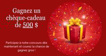 Concours Mobilier Félix Valois Chèque-Cadeau de 500$