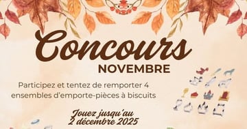 Concours La Guilde Culinaire - Gagnez l'un des 4 ensembles d’emporte-pièces!