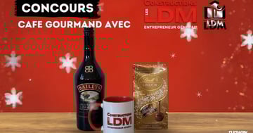 Concours CAFÉ GOURMAND  – Constructions LDM!