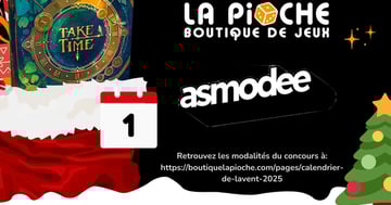 Concours Calendrier de l’avent 2025 – La Pioche (Boutique de jeux)