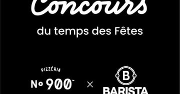 Concours Gagnez une Machine espresso et un four à pizza avec BARISTA et Pizzeria No.900