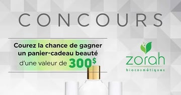 Concours La Boite à Grains - Gagnez un ensemble-cadeau beauté grâce à Zorah biocosmétiques!