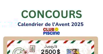 Concours Club Piscine - Calendrier de l'Avent 2025