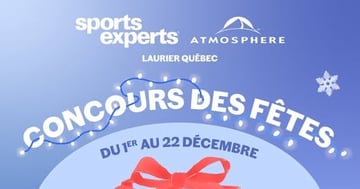 Concours Sports Experts / Atmosphère Laurier - GAGNEZ 1000$ EN CARTES-CADEAUX!